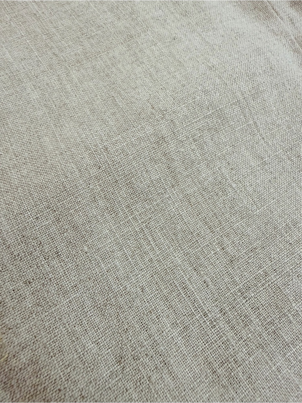 Eileen Fisher Organic Linen Long Blazer Jacket - Color Flax - Size Large - Picture 13 of 14